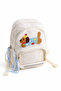 Felt Puppy Dog Kids Backpack White