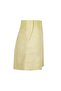 Silino Green Women's Suede Leather Mini Shorts - 3