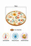 Flower Patterned Cork Pot and Pan Mat 19cm Diameter 1cm Thickness - 2