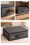Set of 5 53 X 44 X 21 cm Under-Bed & In-Cabinet Organizer, Quilt & Pillow Organizer, Anthracite - 4