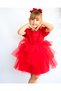 Nell Tutulu Buckle Eid Special Occasion Girls' Dress - 6