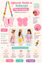 Pop It Detailed Soft Silicone Girls' Bag - Shoulder Bag with Adjustable Strap - 2