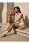 Mykonos Double Linen Premium Suit with Shorts and Vest - 4