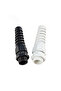 PG7white-5PCS 5Pcs Black Waterproof Cable Gland Anti-Bending PG7 Plastic PG11 PG13.5 Nylon Torsion- - 2