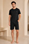 Men's 5-Piece Boxed Satin Robe Set - 100% Cotton Summer & Winter Pajama Set L1.Anc.7770.01 - 4