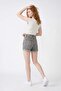 Women's Pearl Stone High Waist Denim Shorts - 3