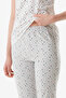 Polka Dot Crew Neck Pajama Set - 7