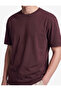 Crew Neck Comfortable Fit Viscose Blended Tok Scuba Fabric Short Sleeve T-Shirt - 2