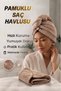 Button Elastic Hair Towel, Hair Cap, Facial Care Towel, Hair Drying Cap