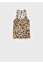 Animal Patterned Fluid Blouse - 3