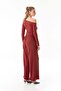 Wrapped Fabric Palazzo Trousers with Elastic Waist - 6