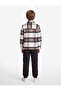 Flannel Fabric Pocket Long Sleeve Classic Collar Lumberjack Shirt - 4