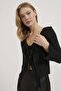 Armalife 6865 front ruffled lace-up sleeve bell sleeve flexible women's blouse - 2
