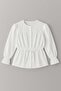 Sleeve Rib Detail Tie-Up Shirt - 3