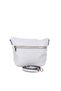 Gray Light Leather Women's Crossbody Bag 01Wbq11903 - 4