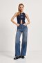 Sleeveless Knitwear Blouse with Bow Accessory - 3