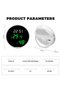 WHITE Tuya WiFi Temperature Humidity Sensor Smart Indoor Hygrometer Thermometer With LED Display Bac - 7
