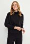 Basic Turtleneck Elastic Waist 2-Piece Set - 3