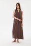 Grace Dress Premium Linen Textured Maxi Dress - 3