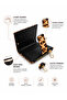 Women's Leopard-Print Wallet with Card Slots, Zipper, Coin Pocket, Snap Closure, Slim Design, for Everyday Use - 7
