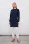 Bürümcük Fabric Crew Neck Tunic with Slits on the Sides - 2