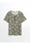 Original Tie-Neck Floral Blouse - 5