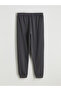 Xside Anthracite Large Size Standard Fit Men's Jogger Sweatpants - 6
