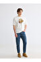 Nevavm Oval Collar Hot Wheels Printed Men's T-Shirt with Difference - 2