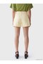 Trendlucky High Waist Women's Jean Shorts with Difference - 4