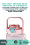1500ml New Collection Mega Size Double Color Tritan Motivational Water Bottle With/Without Straw and Large Handle Strap - 2