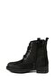 حذاء للأولاد من الجلد الطبيعي باللون الأسود من Nubuck - 4