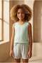 Fun Giraffe Girl's Lace Top Green - 2