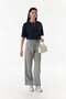 Velcro Zippered Palazzo Fabric Trousers