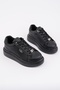 Kcl-115 Thick Sole Perforated Lace-Up Sports Shoes - 2