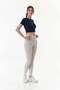 Basic Crew Neck Crop T-Shirt - 2
