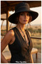 Unisex Wide Brim Mesh Foldable Safari Sun Hat Adjustable Drawstring Camping and Fishing Hat - 3