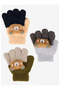Soft Children's Gloves with Cute Bear Accessories (1-3 Years Old) - 8