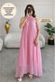 Women's Halter Neck Lace Maxi Summer Loose Dress