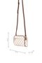 Beige Women's Messenger Bag Us26569 - 3