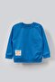 Unisex Baby Kids Top and Bottom Set 2-Piece 100% Cotton 2 Thread Pocket Seasonal Set - Blue - 3