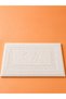Welsoft Foot Towel Mat 50X70 cm – Footprint Patterned, Soft Textured, Water Absorbent Bath Mat - 5