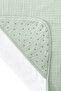 Mint 100% Organic Cotton Embroidered Hugging Towel - 4