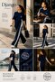 Modal Wide Striped Slit Sports Tracksuit Set - 2