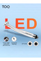 2 hole 2/4 Holes Dental LED High Speed Handpiece Push Button Air Turbine E-Generator Ceramic Bearing - 7