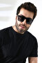 Men's Square Black Accessories Polarized Sunglasses 23061 C2 P - 3