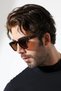 Men's polarized square brown sunglasses 23037 c3 p e - 3