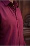 Denver Burgundy Colored Bark Patterned Half Oversize Comfortable Fit Shirt - 3