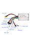 DC48V 20A Electric Scooter Controller Intelligent Brushless Motor Controller 48V 20A for KUGOO M4... - 2