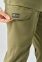 Khaki Zero Best Lycra Scrubs Suit Two-Way Stretch Fabric Doctor Nurse Uniform - 5