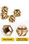200pcs M3 Heat-Set Threaded Inserts for 3D Printing, Press-in Nuts for Plastic Shells, Automotive... - 8